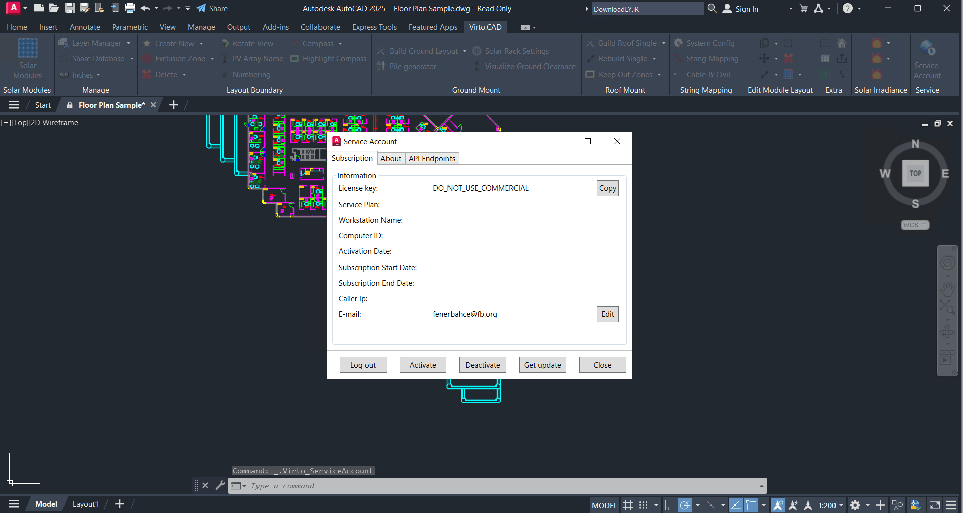 Pictures · Virtuosolar 1.1.229 for AutoCAD / BricsCAD