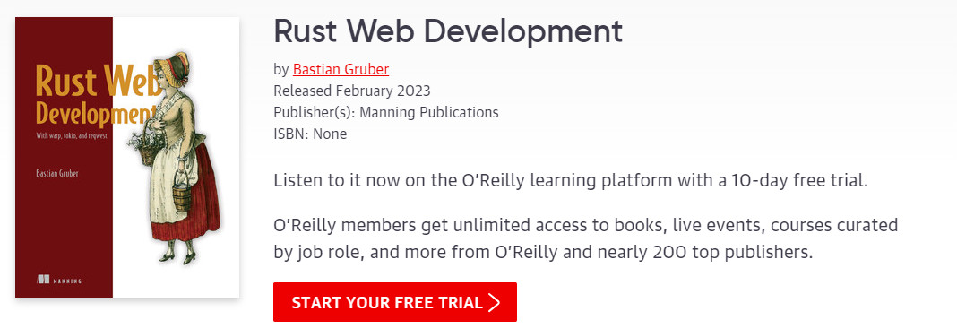 Pictures · Oreilly — Rust Web Development 2023-2