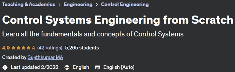 Pictures · Udemy — Control Systems Engineering from Scratch 2022-2