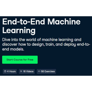 Datacamp — End-to-End Machine Learning 2023-11