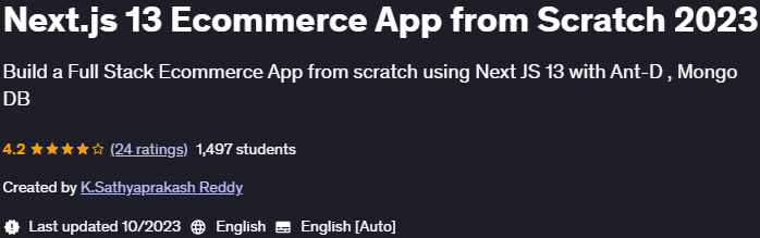 Pictures · Next.js 13 Ecommerce App from Scratch 2023-9