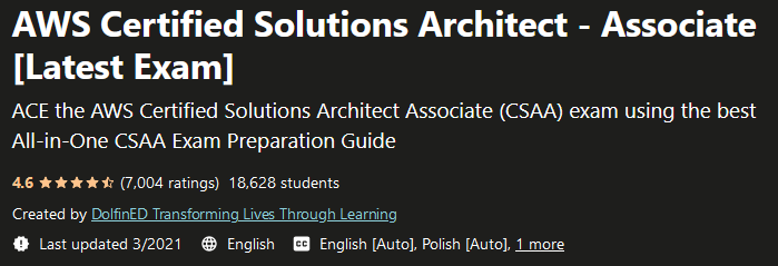 Pictures · Udemy — AWS Certified Solutions Architect – Associate [Latest Exam] 2021-3