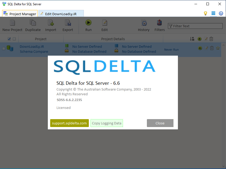 Pictures · SQL Delta for SQL Server 6.6.2.2235
