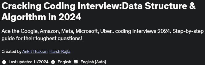 Pictures · Cracking Coding Interview:Data Structure & Algorithm in 2024 2021-6