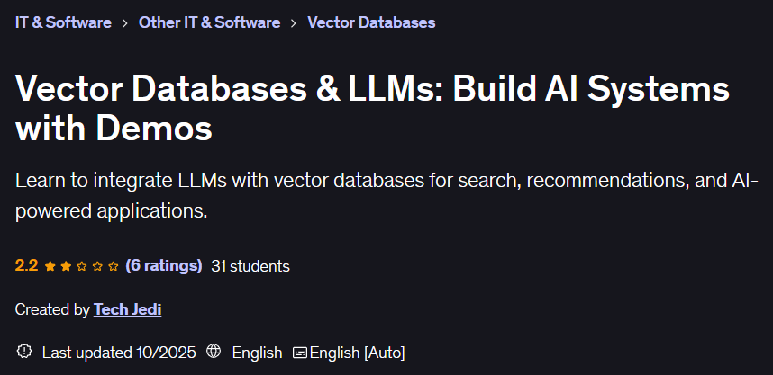 图片 · Vector 数据库和 LLM: 构建 AI 与Demos的系统 2025-10