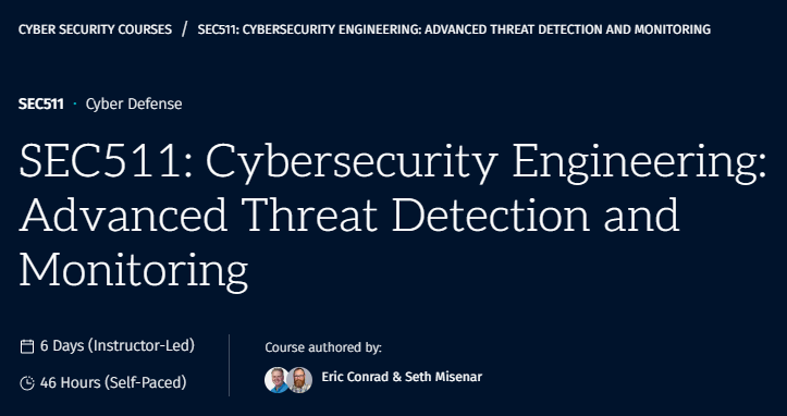 Pictures · SANS — SEC511: Cybersecurity Engineering: Advanced Threat Detection and Monitoring 2020-6