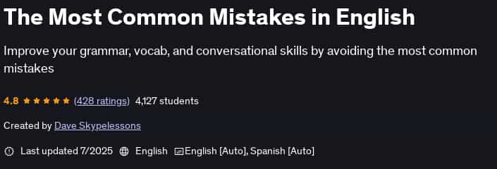 Pictures · Udemy — The Most Common Mistakes in English 2025-7