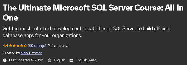 Pictures · Udemy — The Ultimate Microsoft SQL Server Course: All In One 2022-1