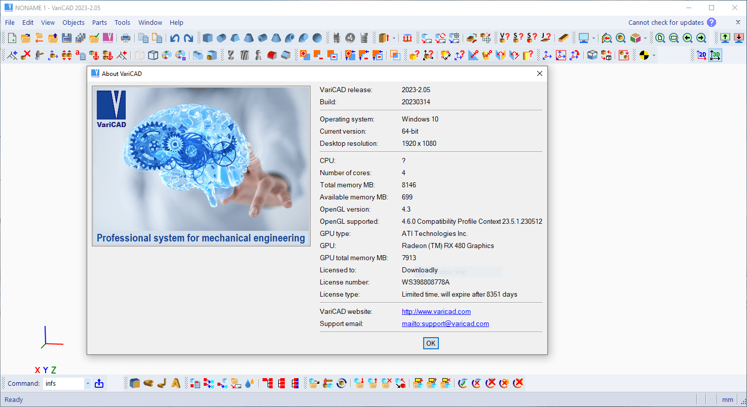 Pictures · VariCAD 2023 v2.05