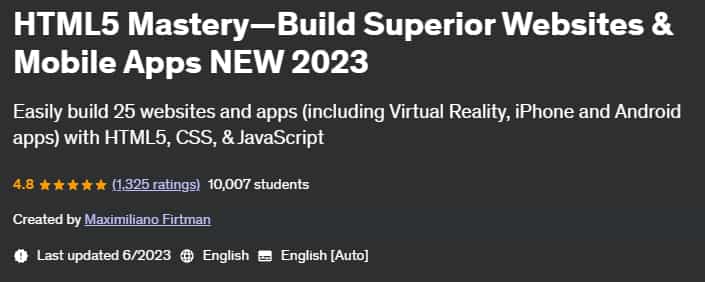 Pictures · HTML5 Mastery—Build Superior Websites & Mobile Apps NEW 2023 2021-2