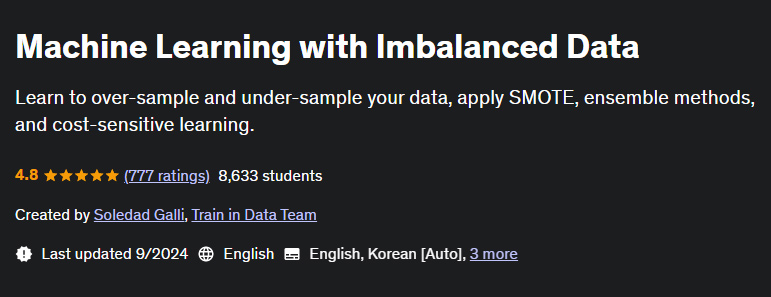 Pictures · Machine Learning with Imbalanced Data 2024-9