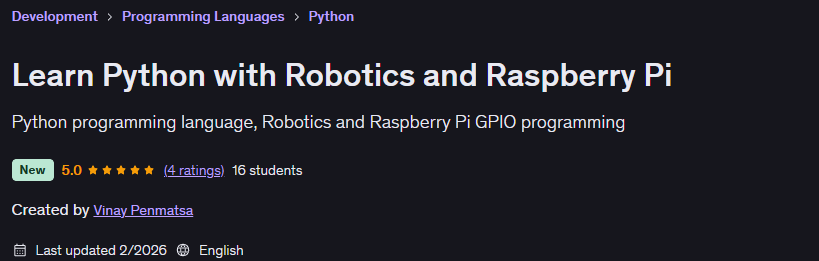 चित्र · सीखें Python रोबोटिक्स और Raspberry Pi 2026-1