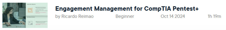 Pictures · Engagement Management for CompTIA Pentest+ 2024-10