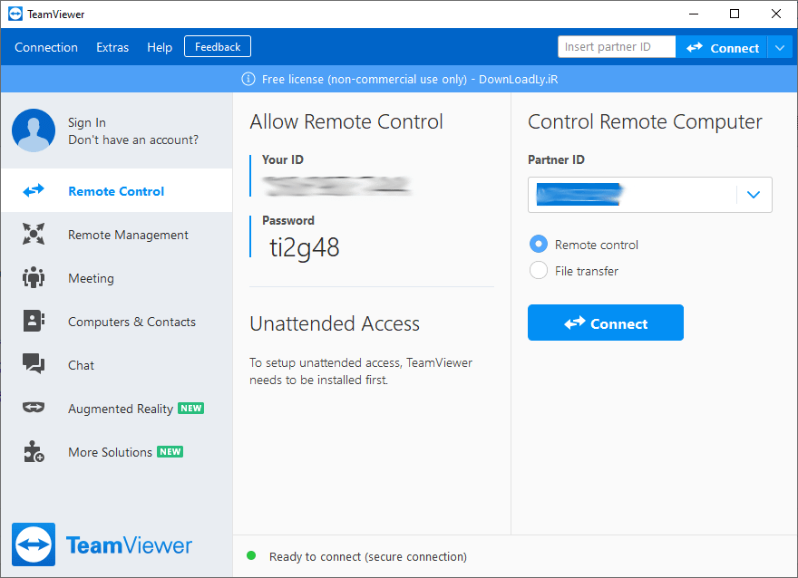 Imágenes · TeamViewer gratis 15.82.6