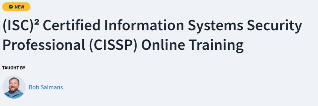 चित्र · CBTNuggets – (ISC) प्रमाणित सूचना प्रणालियों सुरक्षा पेशेवर (CISSP) 2025-10