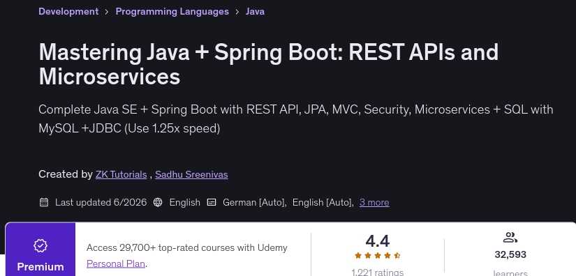 Images · Mastering Java + Spring Boot: REST APIs et Microservices 2026-6