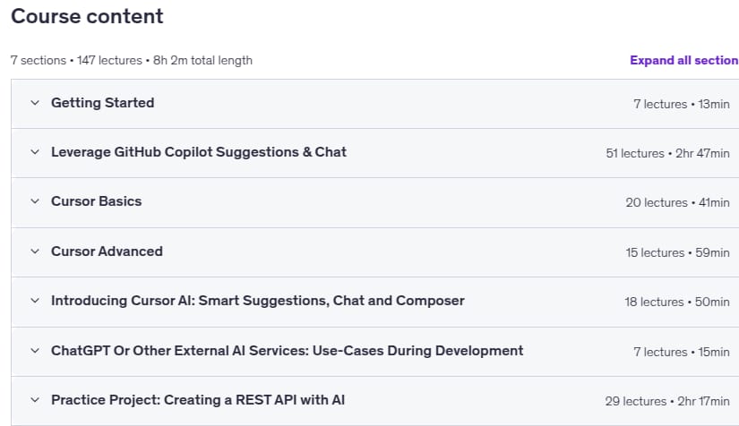 کورس کے موضوعات · AI ڈویلپر کے ساتھ GitHub بچہ، کورس AI & ChatGPT 2026-1