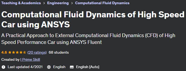 Pictures · Computational Fluid Dynamics of High Speed Car using ANSYS 2021-4