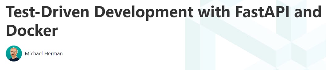 Pictures · Test Driven — TestDriven.io – Test-Driven Development with FastAPI and Docker 2022-12