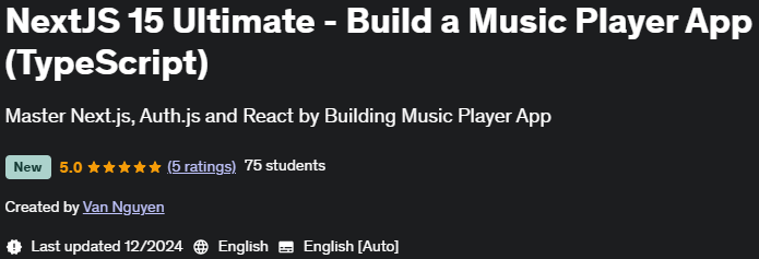 Pictures · Udemy — NextJS 15 Ultimate – Build a Music Player App (TypeScript) 2024-11
