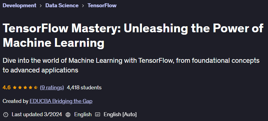 Pictures · TensorFlow Mastery: Unleashing the Power of Machine Learning 2024-3