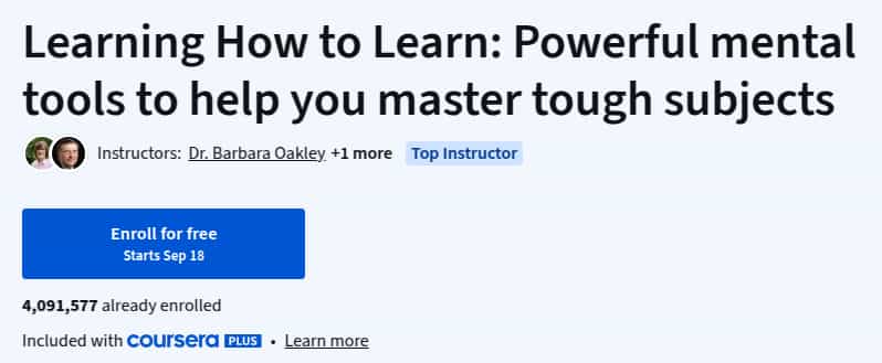 Pictures · Coursera — Learning How to Learn: Powerful mental tools to help you master tough subjects 2025-9