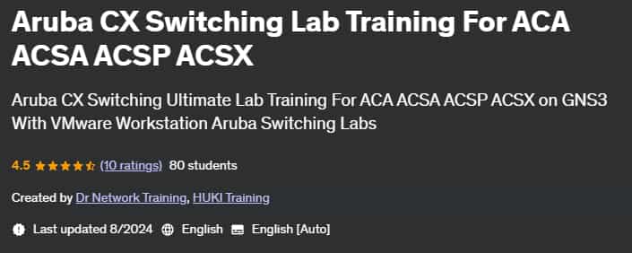 Pictures · Aruba CX Switching Lab Training For ACA ACSA ACSP ACSX 2024-8