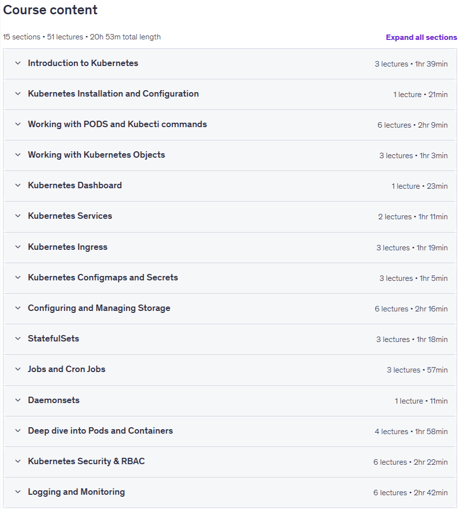 کورس کے موضوعات · پیداوار Kubernetes کے لئے DevOps Cloud انجینئرز 2026-2