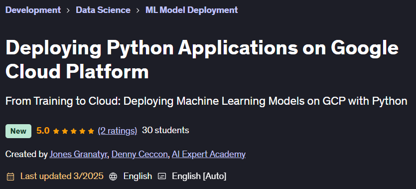 Pictures · Deploying Python Applications on Google Cloud Platform 2025-3