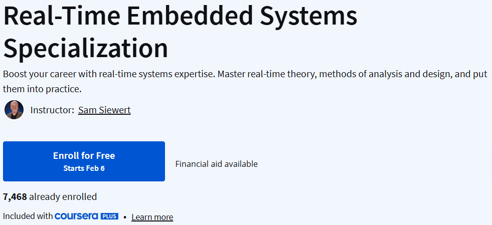 Pictures · Real-Time Embedded Systems Specialization 2024-10