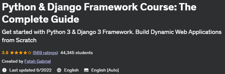 Pictures · Udemy — Python & Django Framework Course: The Complete Guide 2022-6