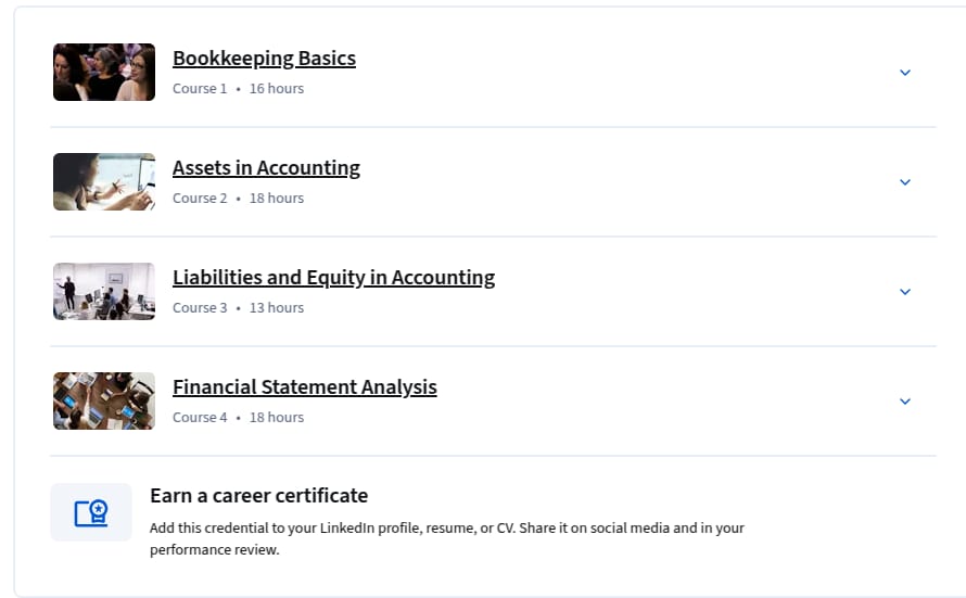 موضوعات الدورة · شهادة Intuit Academy Bookkeeping المهنية 2025-11