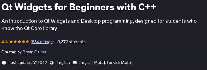 Pictures · Udemy — Qt Widgets for Beginners with C++ 2022-7