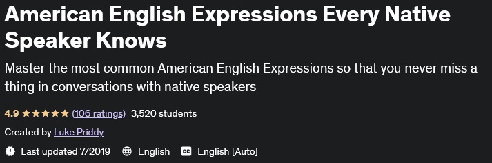 Pictures · Udemy — American English Expressions Every Native Speaker Knows 2019-7