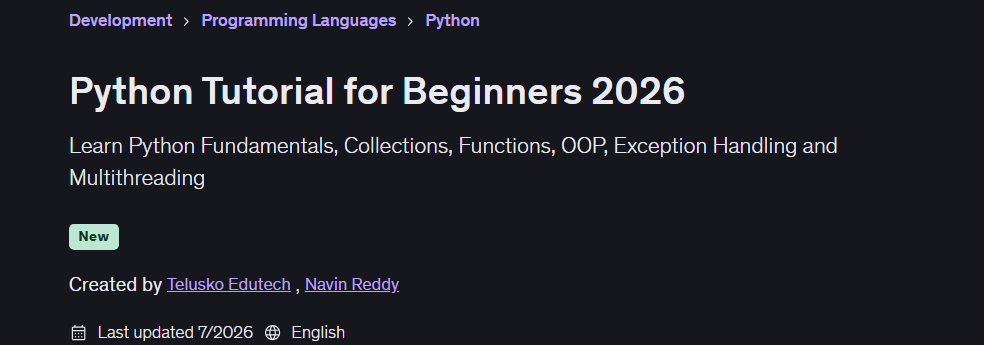 图片 · Python 初学者的教程 2026-7