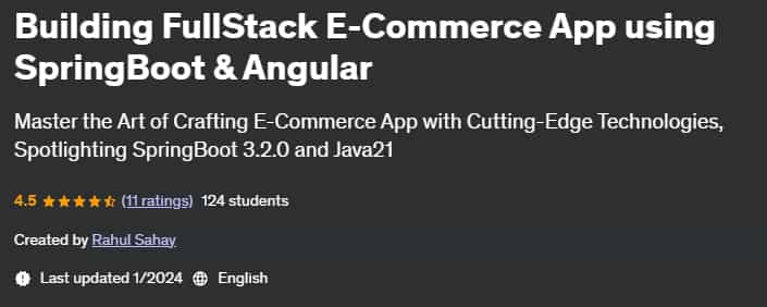 Pictures · Building FullStack E-Commerce App using SpringBoot & Angular 2024-1