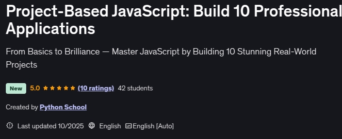 تصاویر · پروجیکٹ پر مبنی JavaScriptکی تعمیر 10 پیشہ ورانہ درخواستیں 2025-10