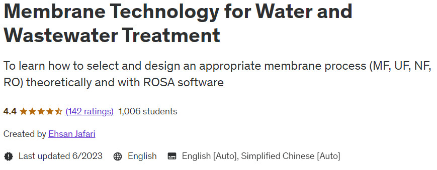 Pictures · Udemy — Membrane Technology for Water and Wastewater Treatment 2023-6