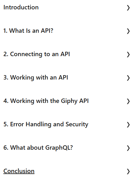 Course topics · LinkedIn — Introduction to Web APIs 2023-3