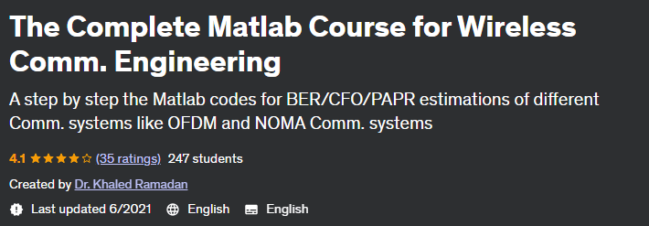 Pictures · Udemy — The Complete Matlab Course for Wireless Comm. Engineering 2021-6