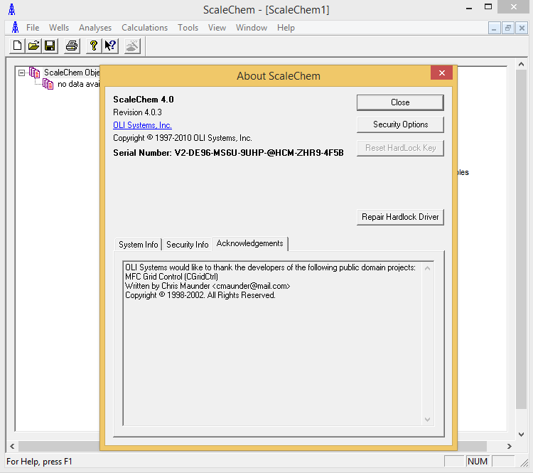 Bilder · Ölsysteme 2010 - Analytiker 3.1.3 + ScaleChem 4.0.3