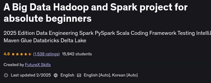 Pictures · Udemy — A Big Data Hadoop and Spark project for absolute beginners 2025-2