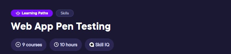Pictures · Learning Path – Web App Pen Testing 2023-7