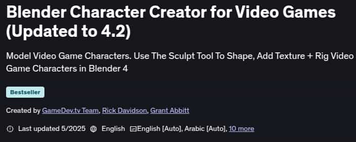 Pictures · Blender Character Creator for Video Games (Updated to 4.2) 2025-5