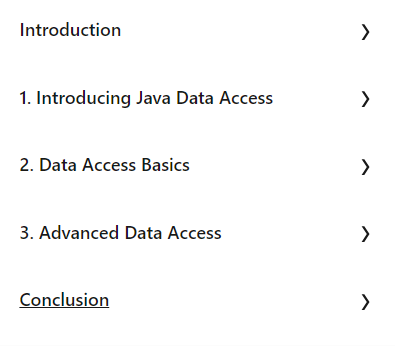 Course topics · LinkedIn — Learning JDBC 2024-10