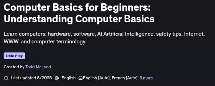 Pictures · Computer Basics for Beginners: Understanding Computer Basics 2025-8