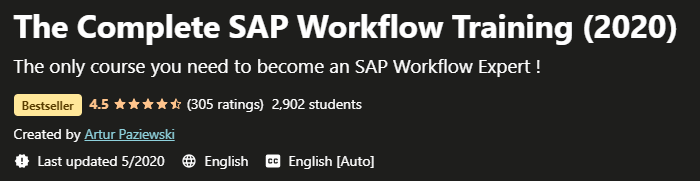 Pictures · The Complete SAP Workflow Training (2020) 2020-5