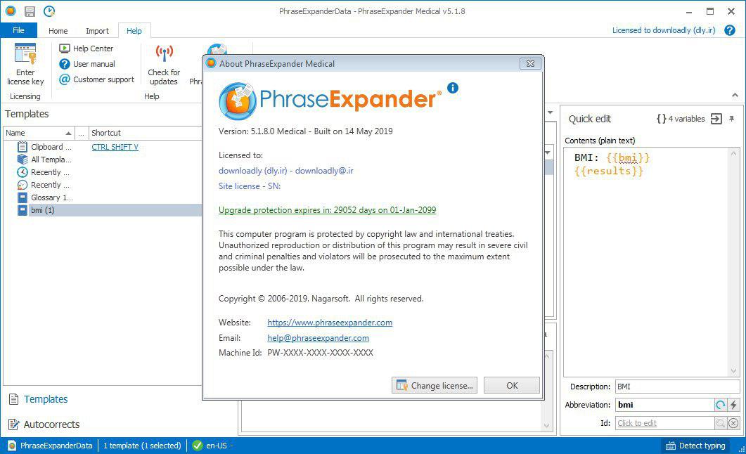Изображения · Фразы Expander Professional 5.9.9.0