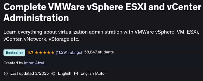 Pictures · Udemy — Complete VMWare vSphere ESXi and vCenter Administration 2025-3