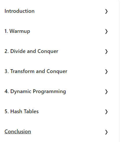 Course topics · Advanced Algorithmic Thinking with Python 2024-6